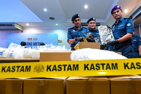 Desmantelan red internacional de narcotráfico en Malasia