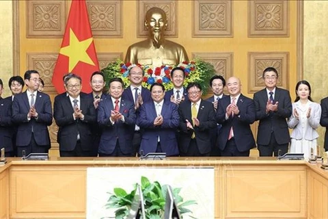 Premier sostuvo encuentro de trabajo con delegación del Comité Económico Japón – Vietnam