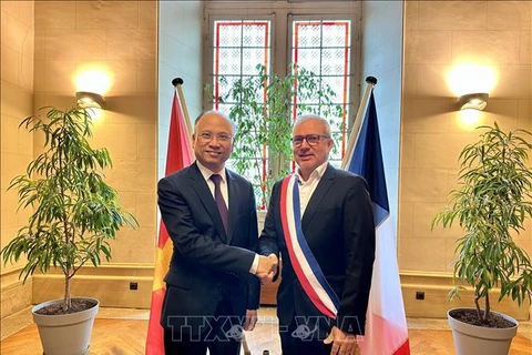 Ciudad francesa impulsa cooperación con las localidades vietnamitas