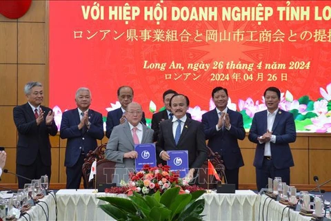 Empresas de Okayama desean ampliar sus actividades comerciales en provincia vietnamita