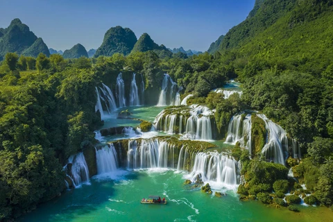 [Video] La cascada de Ban Gioc, maravilla en frontera de Vietnam