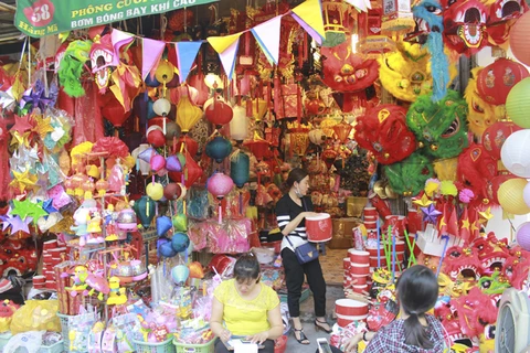 Recuperan posición juguetes tradicionales vietnamitas en Festival del Medio Otoño 