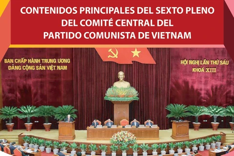 Contenidos prinicipales del VI pleno del Comité Central del Partido Comunista de Vietnam