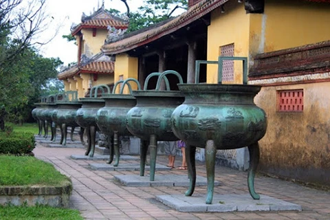Buscan reconocimiento a las Nueve Urnas Dinásticas de Vietnam como patrimonio mundial de la UNESCO