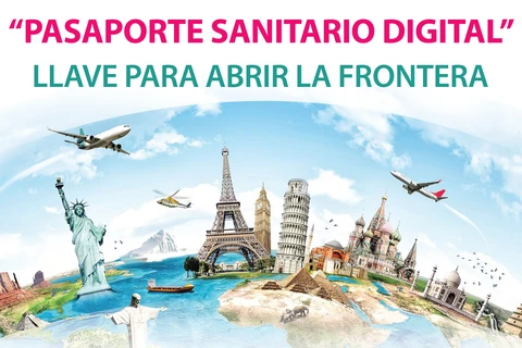 Pasaporte sanitario digital: Llave para abrir la frontera 