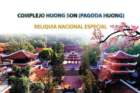 Complejo Huong Son o pagoda Huong, reliquia nacional especial de Vietnam