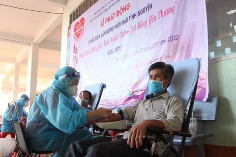 Provincia vietnamita lanza campañas de donación de sangre en ocasión de Tet