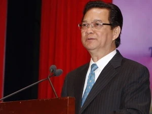 El primer ministro vietnamita, Nguyen Tan Dung (Fuente:VNA)