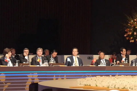 El primer ministro de Vietnam, Nguyen Tan Dung, en la Cumbre de Seguridad Nuclear. (Fuente: VNA)