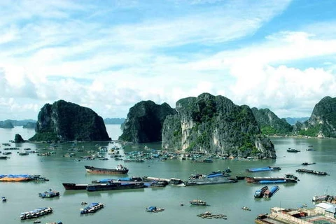 La Bahía de Ha Long, en la provincia norteña de Quang Ninh,