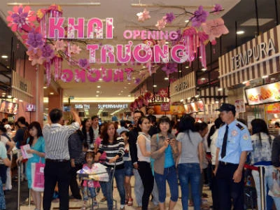 El centro comercial del grupo nipón AEON en la provincia survietnamita de Binh Duong (Fuente: Internet).