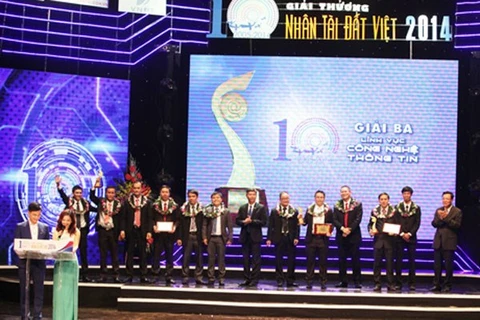 La ceremonia de premiación (Fuente: VNA)