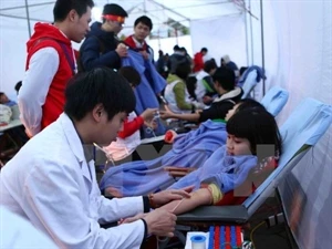 Inauguran octavo festival de donación de sangre en Hanoi 