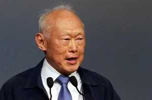 El ex-primer ministro de Singapur, Lee Kwan Yew.