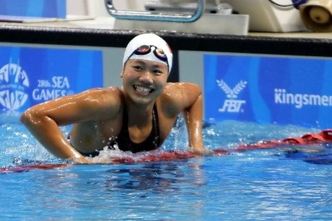 Natation : Anh Viên remporte une médaille de bronze au FINA World Cup 2015