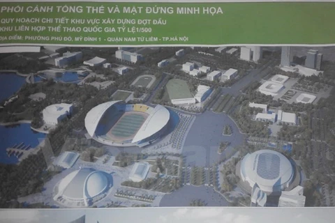 Planification de détail pour le Complexe national des sports de My Dinh 