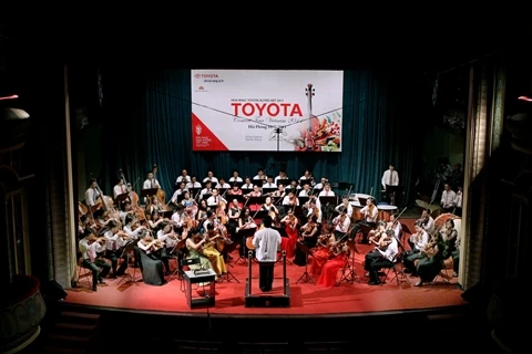 Le Concert Toyota 2015 a eu lieu à Thanh Hoa 