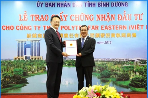 IDE : Binh Duong attire 1,245 milliard de dollars entre janvier et juillet