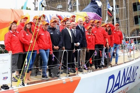 Un voilier baptisé Da Nang-Vietnam engagé à la "Clipper Race"