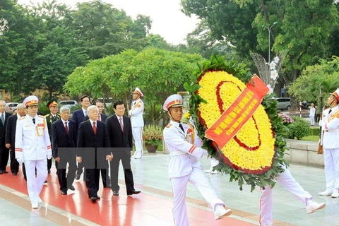 Fête nationale : Hommage au Président Ho Chi Minh
