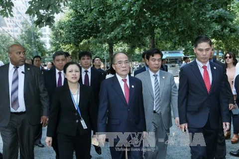 Nguyen Sinh Hung termine sa participation à la Conférence mondiale des Présidents de Parlement