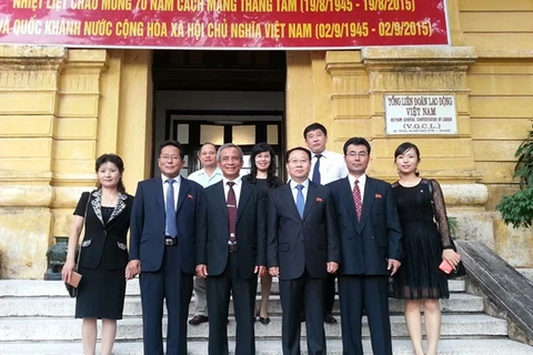 Syndicat : renforcement de la coopération entre le Vietnam et la RPD de Corée