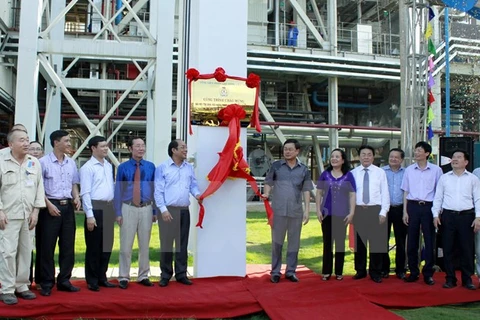 Inauguration de la centrale thermoélectrique An Khanh I à Thai Nguyen