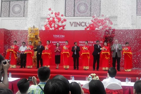 Inauguration d'un centre commercial Vincom à Hai Phong