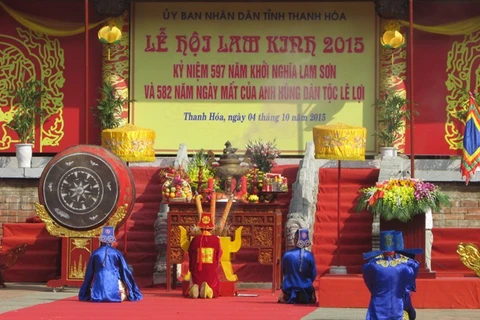 La fête Lam Kinh 2015 dans la province de Thanh Hoa