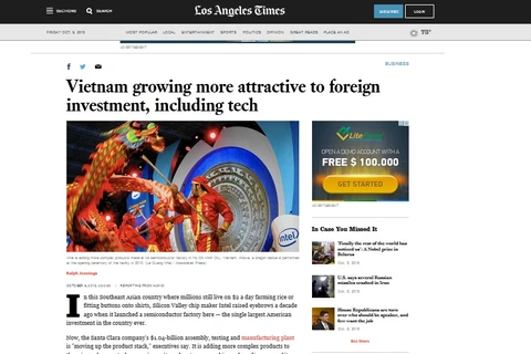 Los Angeles Times : le Vietnam a le plus à gagner à TPP