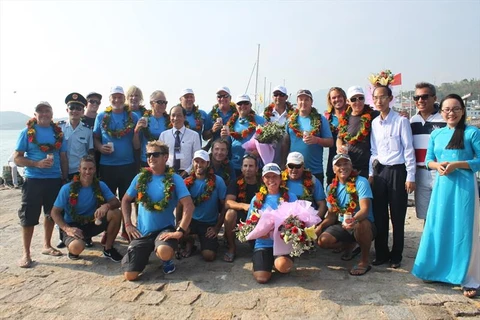 La régate The Audi Hong Kong to Vietnam Race 2015 finit à Nha Trang