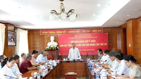 Avis des Viêt kiêu sur le projet de documents du XIIe du Congrès national du PCV