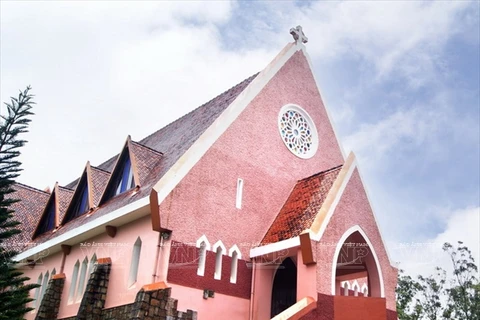 Beauté de la cathédrale Domaine de Marie à Dalat