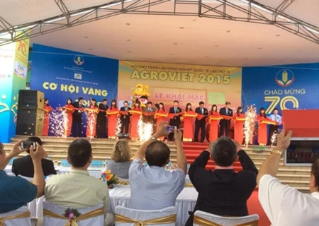 L'exposition AgroViet 2015 à Hanoi 