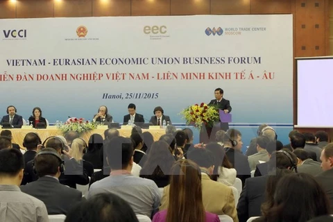 Forum d'entreprises Vietnam-Union économique eurasiatique