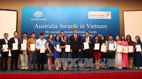 Quelque 139 étudiants vietnamiens reçoivent une bourse de l'Australie