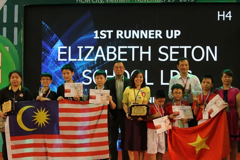 Concours Robothon 2015 : le Vietnam remporte deux des six Premier prix 