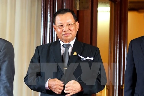 Le président du Sénat cambodgien commence sa visite officielle au Vietnam 