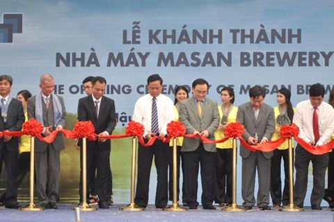 Inauguration d’une brasserie à Hâu Giang