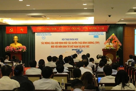 Le TPP au centre d’un colloque scientifique à Hô Chi Minh-Ville