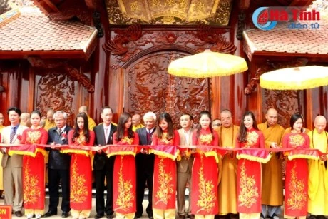 Inauguration de l’Institut du bouddhisme Truc Lam Dai Giac à Ha Tinh