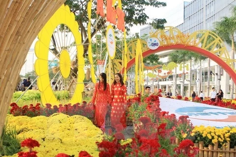Hô Chi Minh-Ville : Festival des fleurs à l’occasion du Nouvel An lunaire