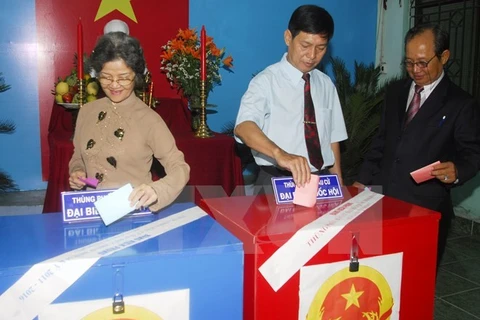 Hanoi : 87 candidats aux élections de l'Assemblée nationale (14e législature)