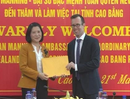 Assistance néo-zélandaise pour les ethnies minoritaires de Cao Bang