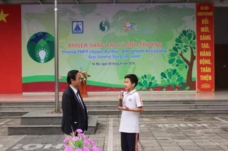 Lancement du concours sur la protection de l'environnement à Hanoi
