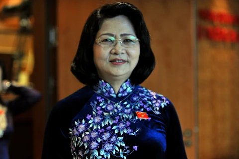 Mme Dang Thi Ngoc Thinh élue vice-présidente de la République