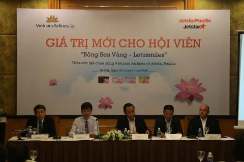 Vietnam Airlines et Jestar Pacific coopèrent dans le programme ​"Bong sen vang​"