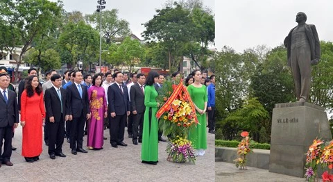 Commémorations du 146e anniversaire de la naissance de Lénine à Hanoi