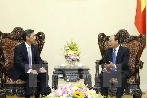 Le PM reçoit le directeur général de la banque Sumitomo Mitsui en Asie-Pacifique