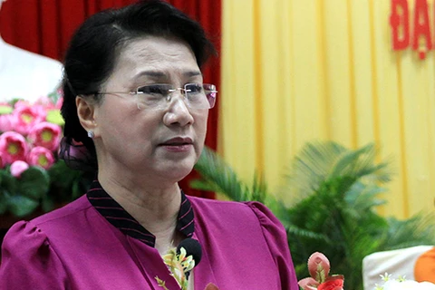 Elections 2016 : la présidente de l’Assemblée nationale à Can Tho